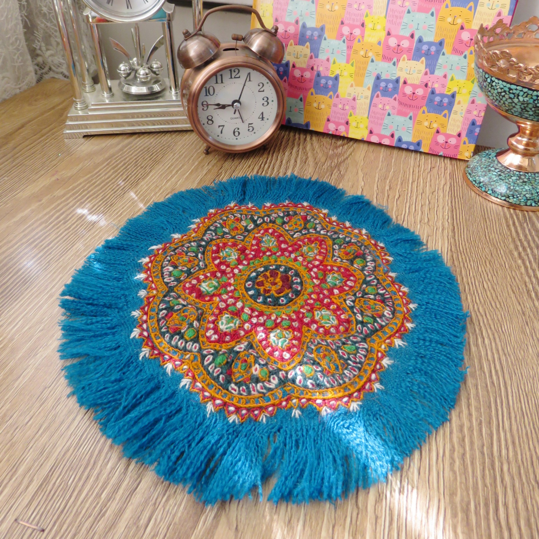 رومیزی پته دوزی کوچک